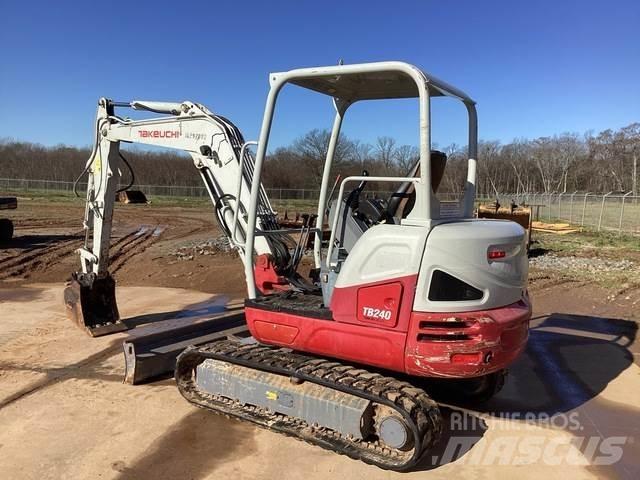 Takeuchi TB240 Escavatori cingolati