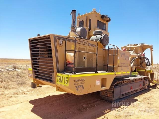 Tesmec 1150 RS Seghe per roccia e cemento