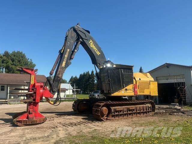 Tiger Cat 870 Abbattitrici cingolate e macchine forestali