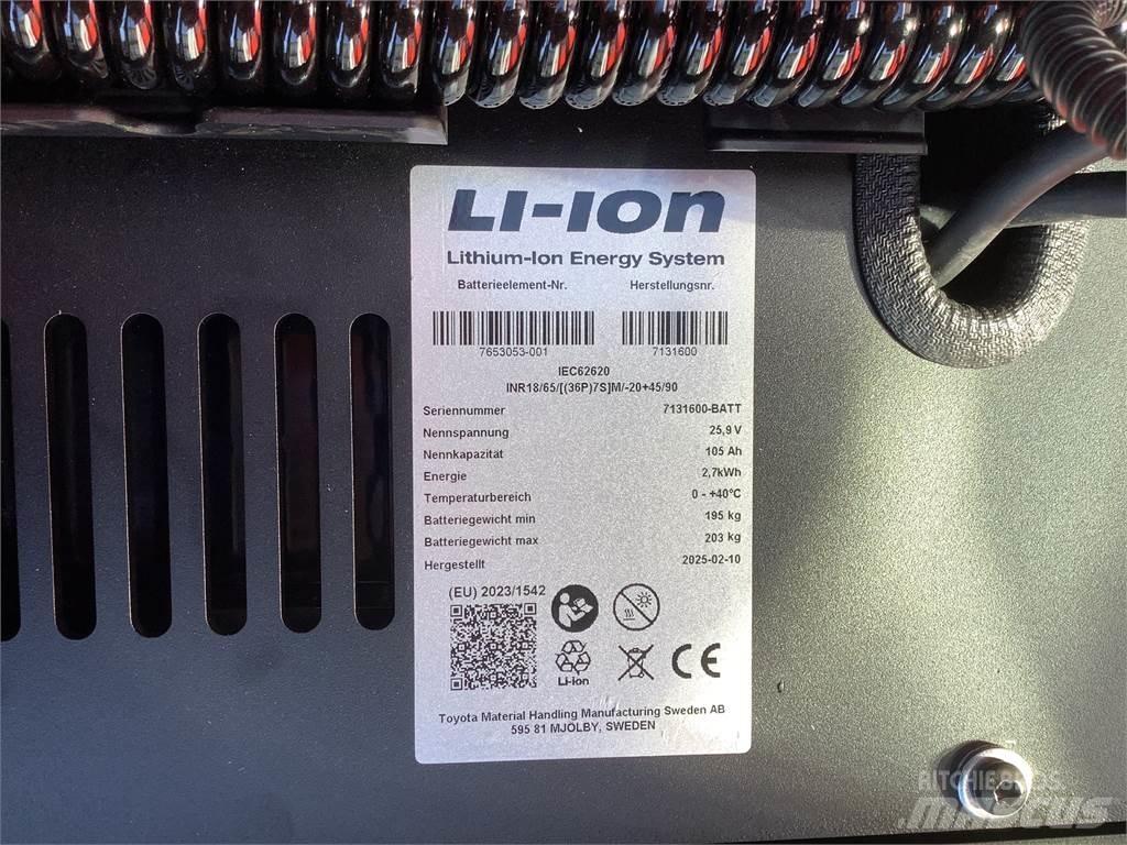 Toyota SWE120L Transpallet uomo a terra