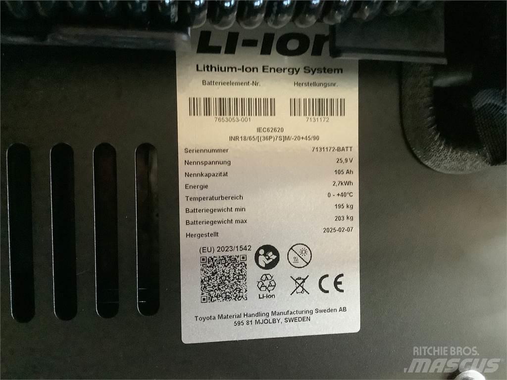 Toyota SWE120L Transpallet uomo a terra