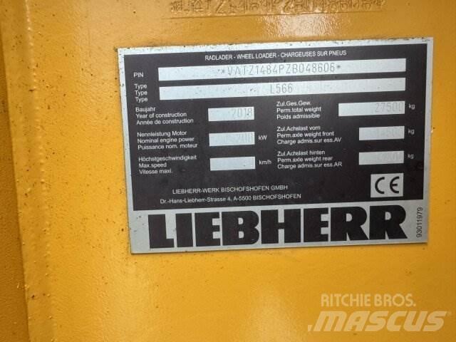 Liebherr L 566 / Waage Pale gommate