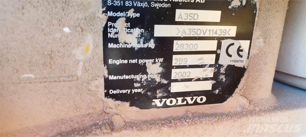 Volvo A35D Dumpers articolati