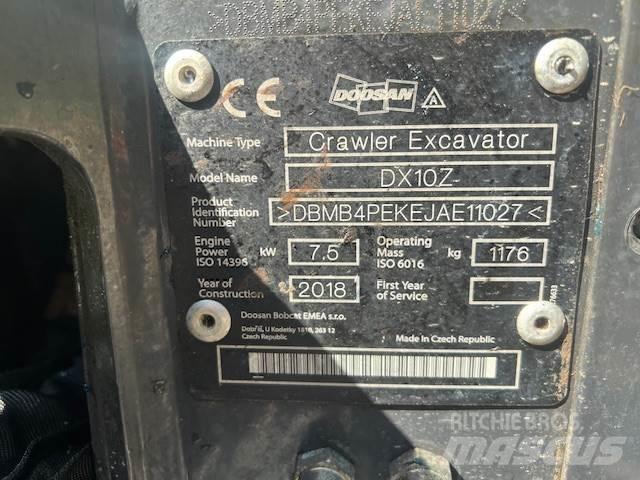 Doosan DX10Z Escavatori medi 7t - 12t