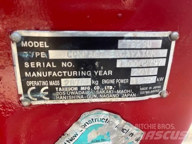 Takeuchi TB230 Escavatori medi 7t - 12t