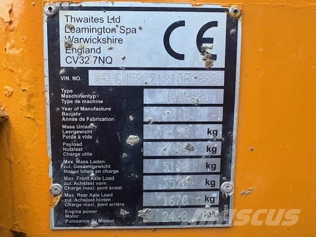 Thwaites 3T Swivel Mini dumper