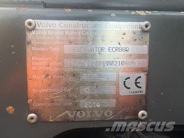 Volvo ECR88D Escavatori medi 7t - 12t