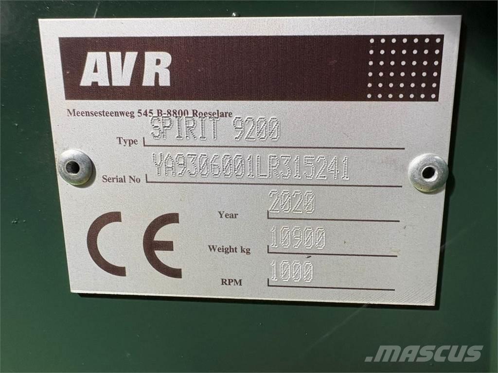 AVR SPIRIT 9200 Scava raccogli patate