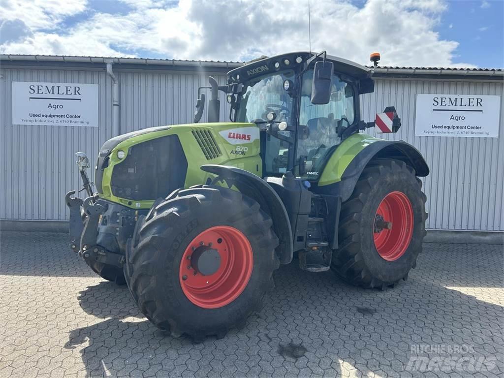 CLAAS AXION 870 Trattori