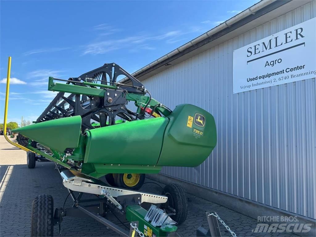 John Deere 735D Testate per mietitrebbie