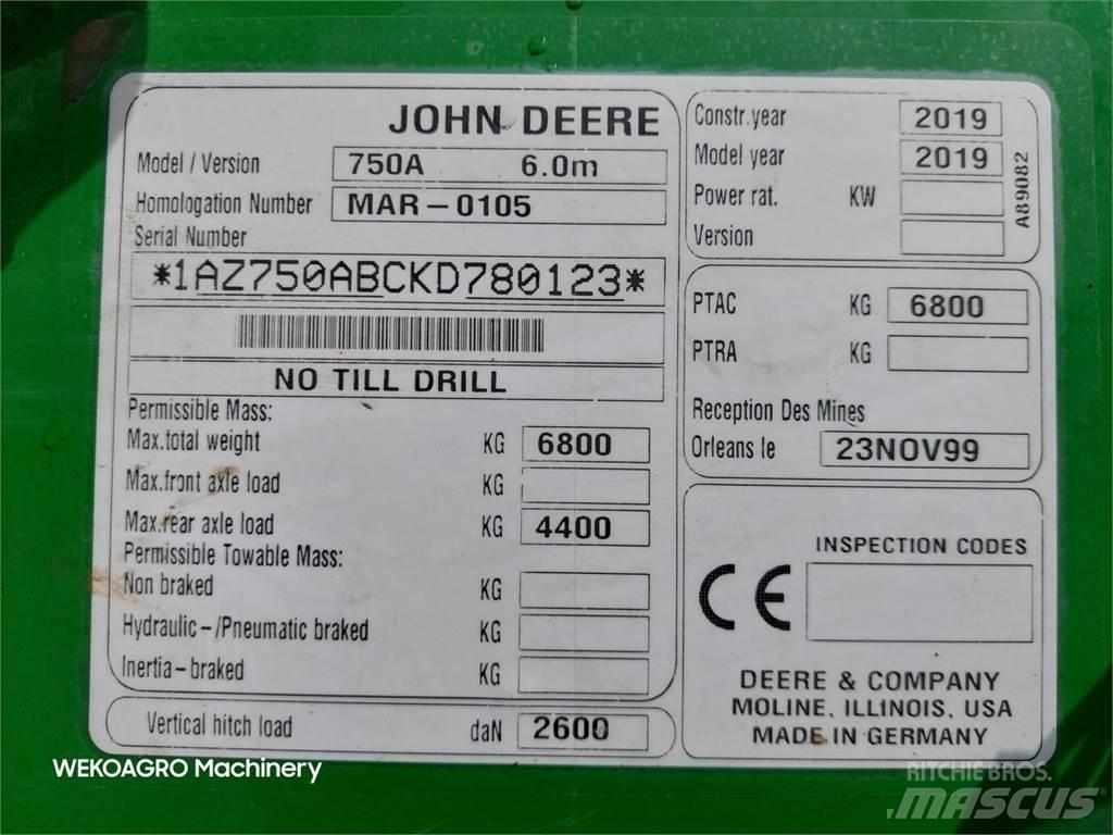 John Deere 750 A Perforatrici