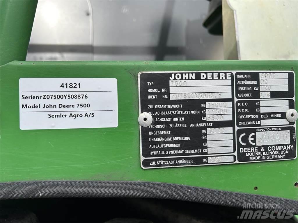 John Deere 7500 Falciatrinciatrici
