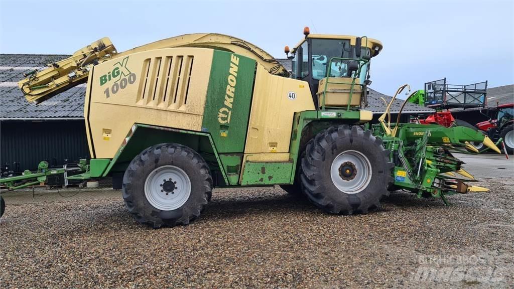 Krone BIG X 1000 Falciatrinciatrici