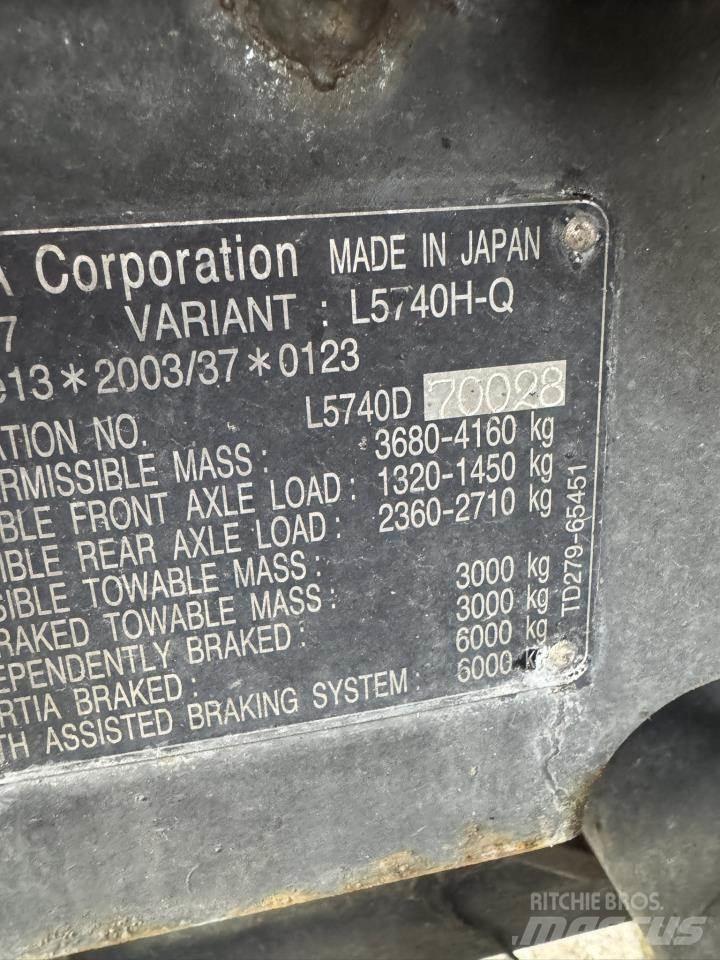 Kubota 5740 Trattori compatti