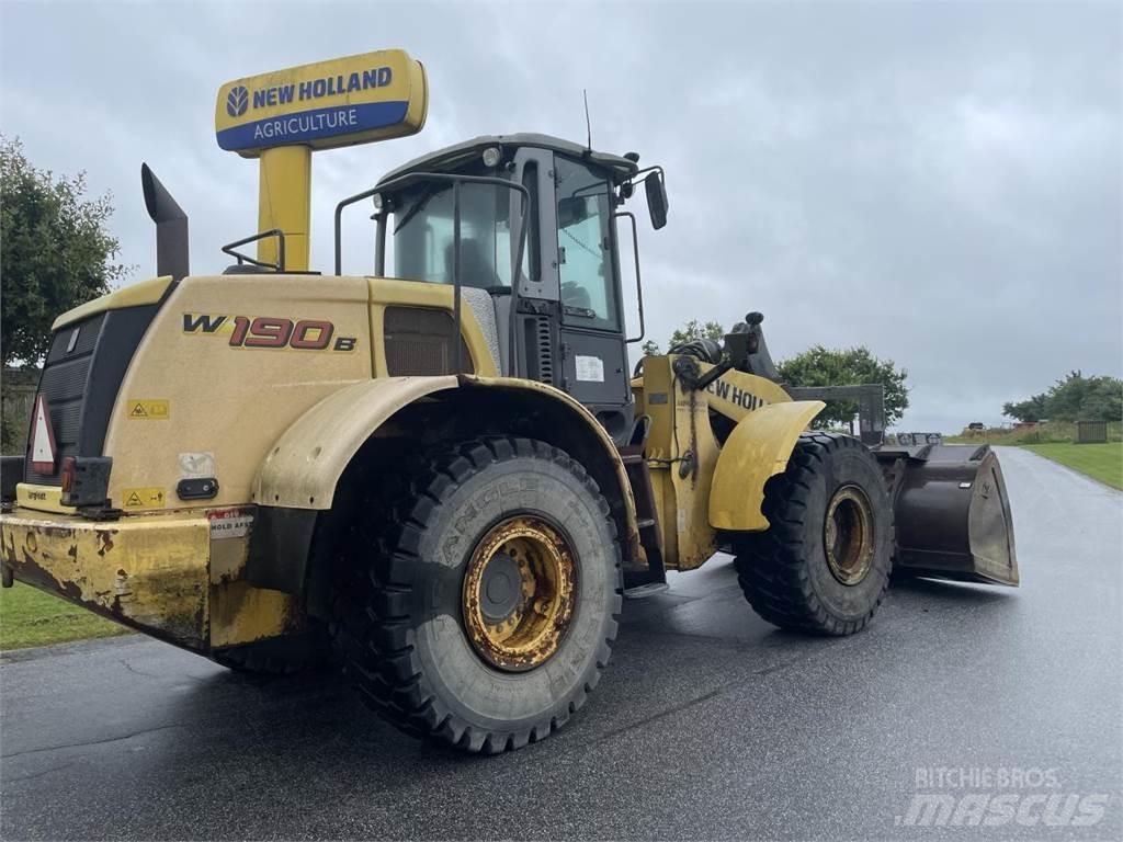 New Holland W190B Pale gommate