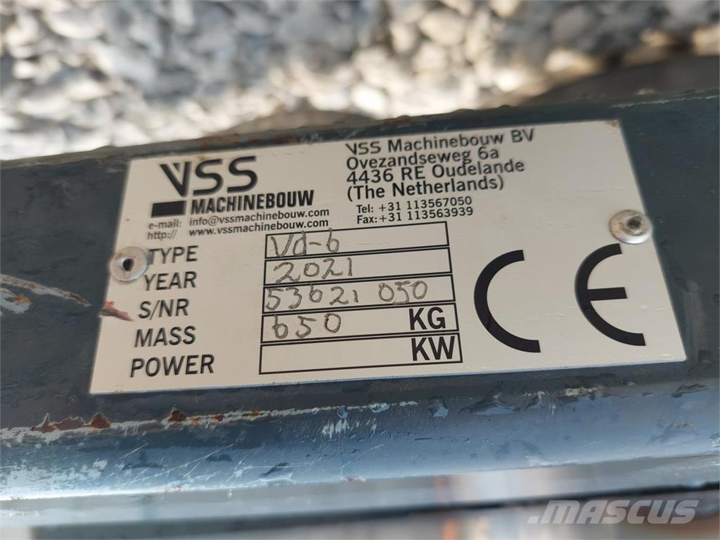  VSS Cappon VD 600 Rulli compressori