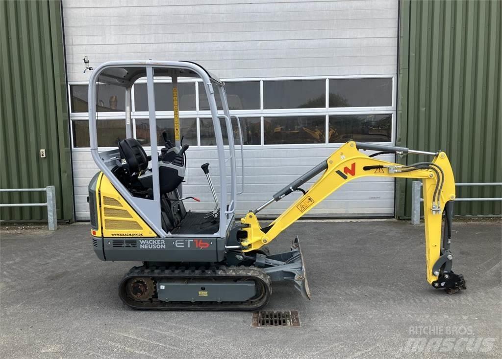 Wacker Neuson ET16 Miniescavatori