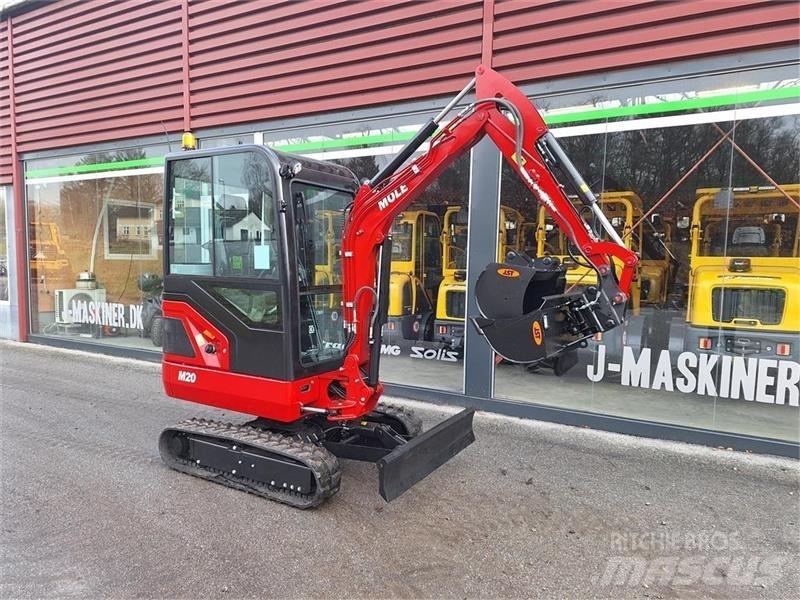Mole M20 Miniescavatori