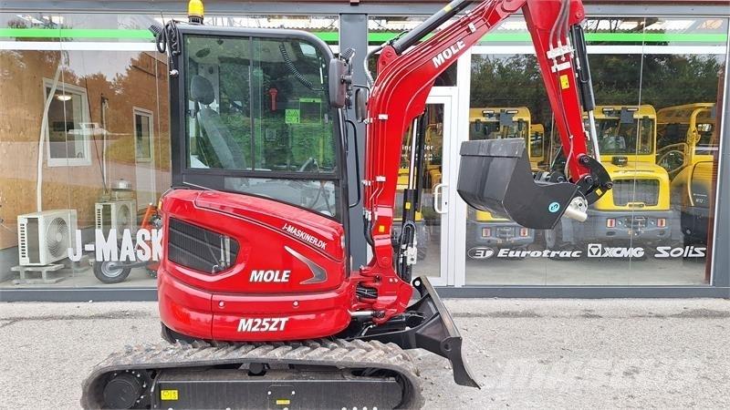 Mole M25 ny Miniescavatori
