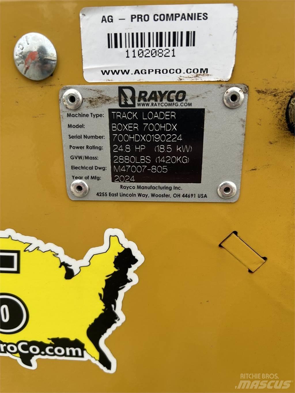 Boxer 700HDX Miniescavatori