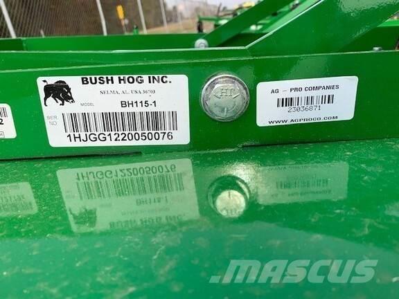 Bush Hog BH115 Trinciatrici, tagliatrici e srotolatrici per balle