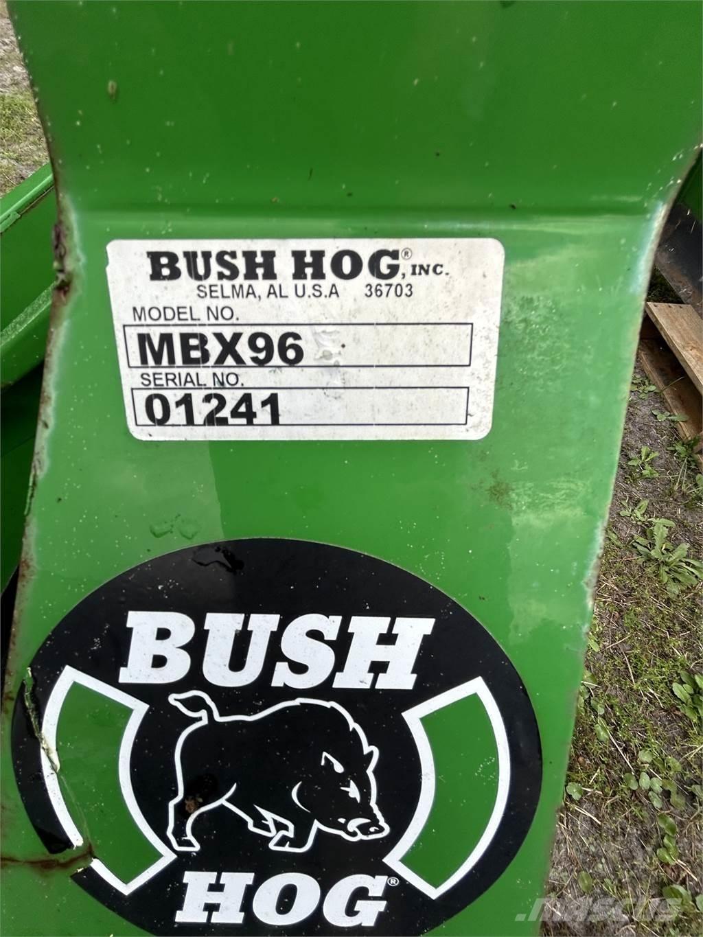 Bush Hog MBX96 Lame spazzaneve e aratri