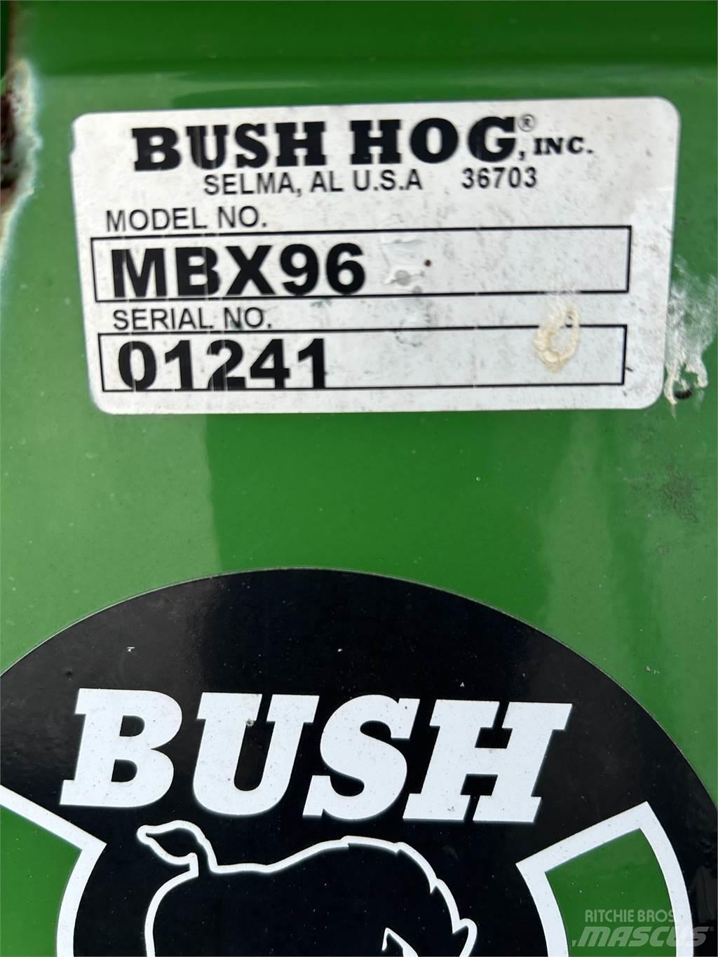 Bush Hog MBX960 Lame spazzaneve e aratri