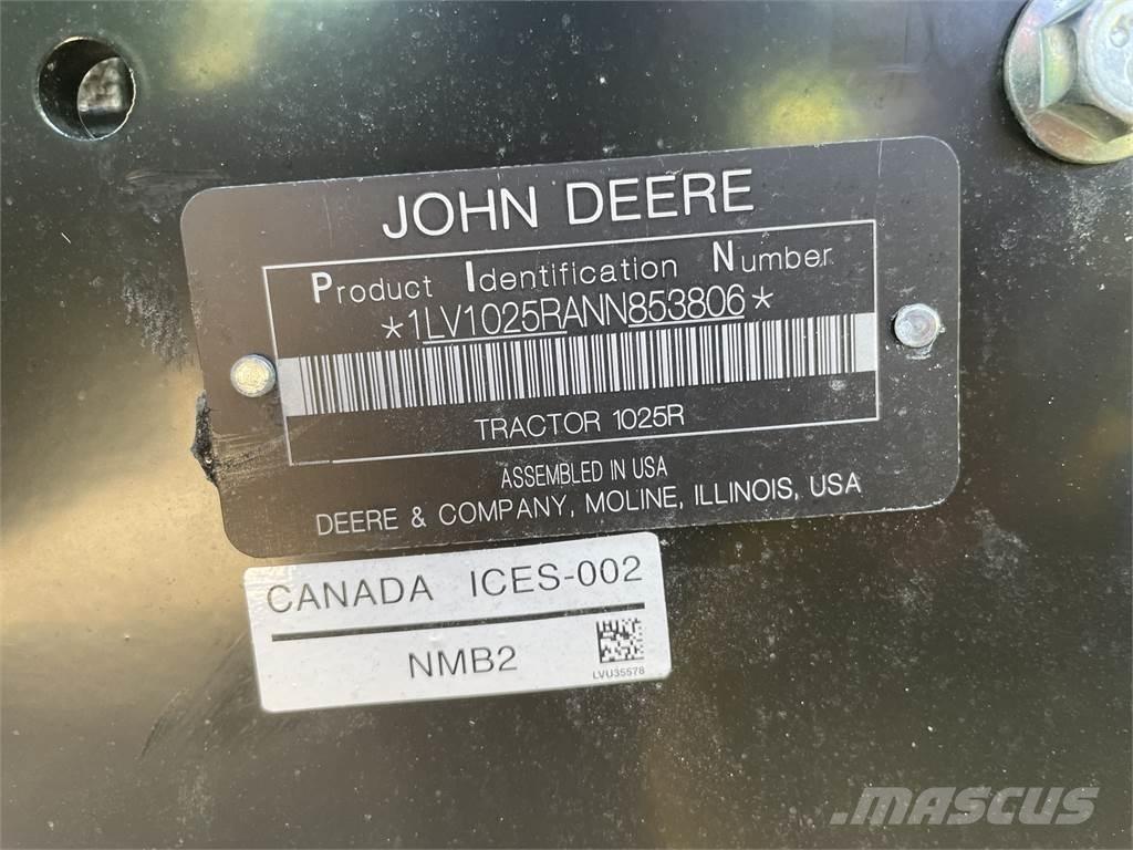 John Deere 1025R Trattori compatti