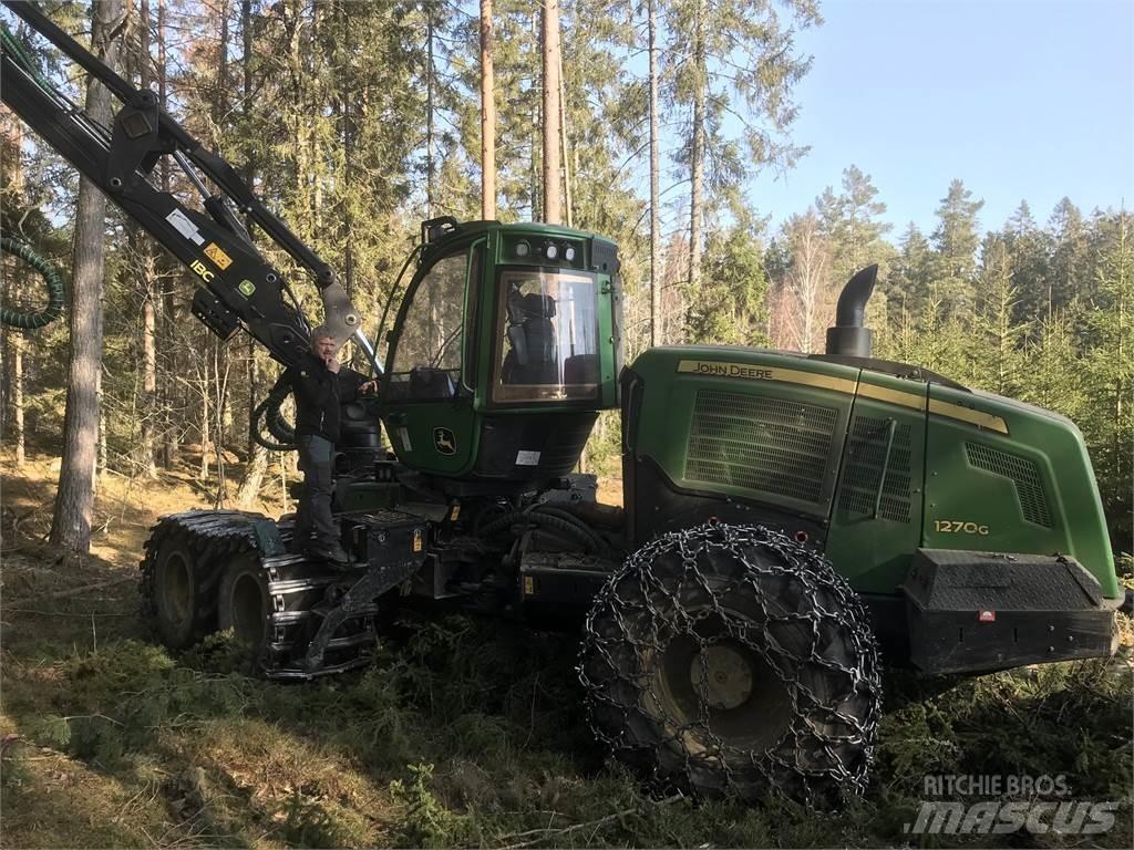 John Deere 1270G Abbattitrici, Disboscatrici
