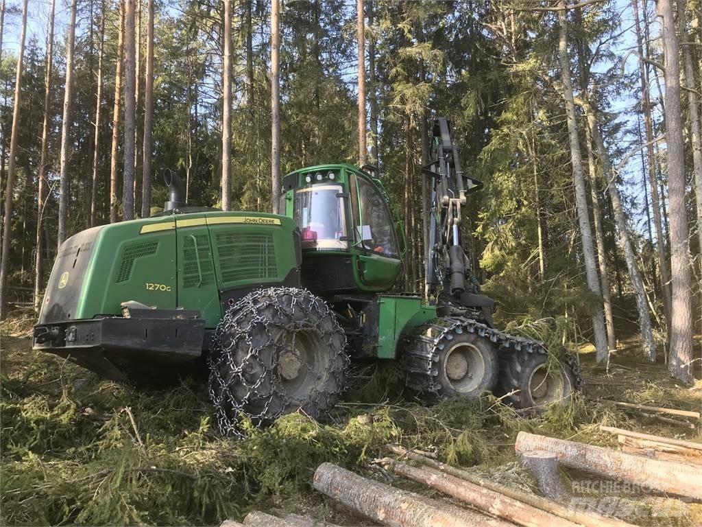 John Deere 1270G Abbattitrici, Disboscatrici