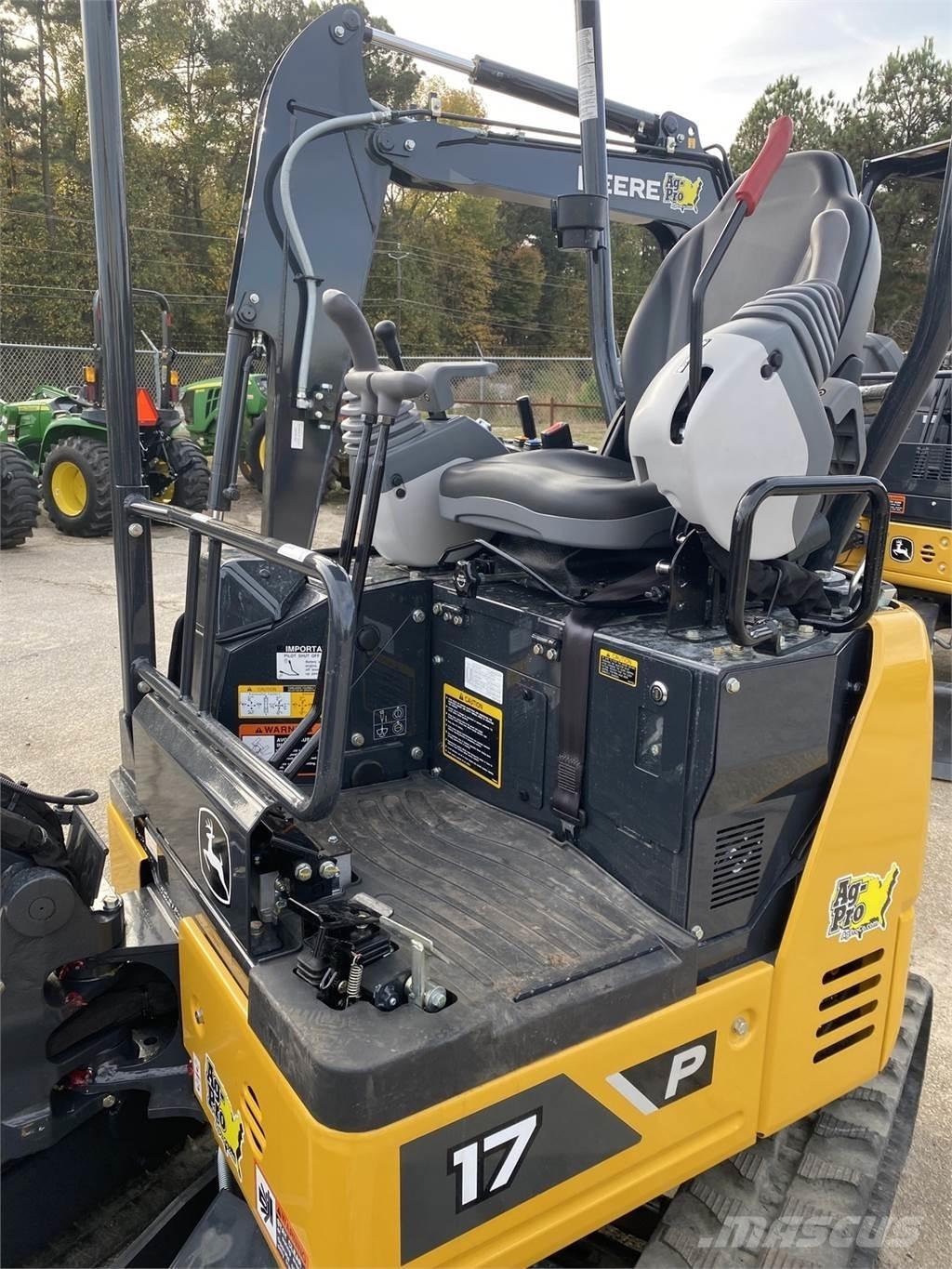 John Deere 17 P Miniescavatori