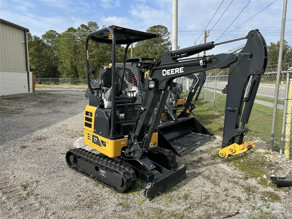 John Deere 17 P Miniescavatori