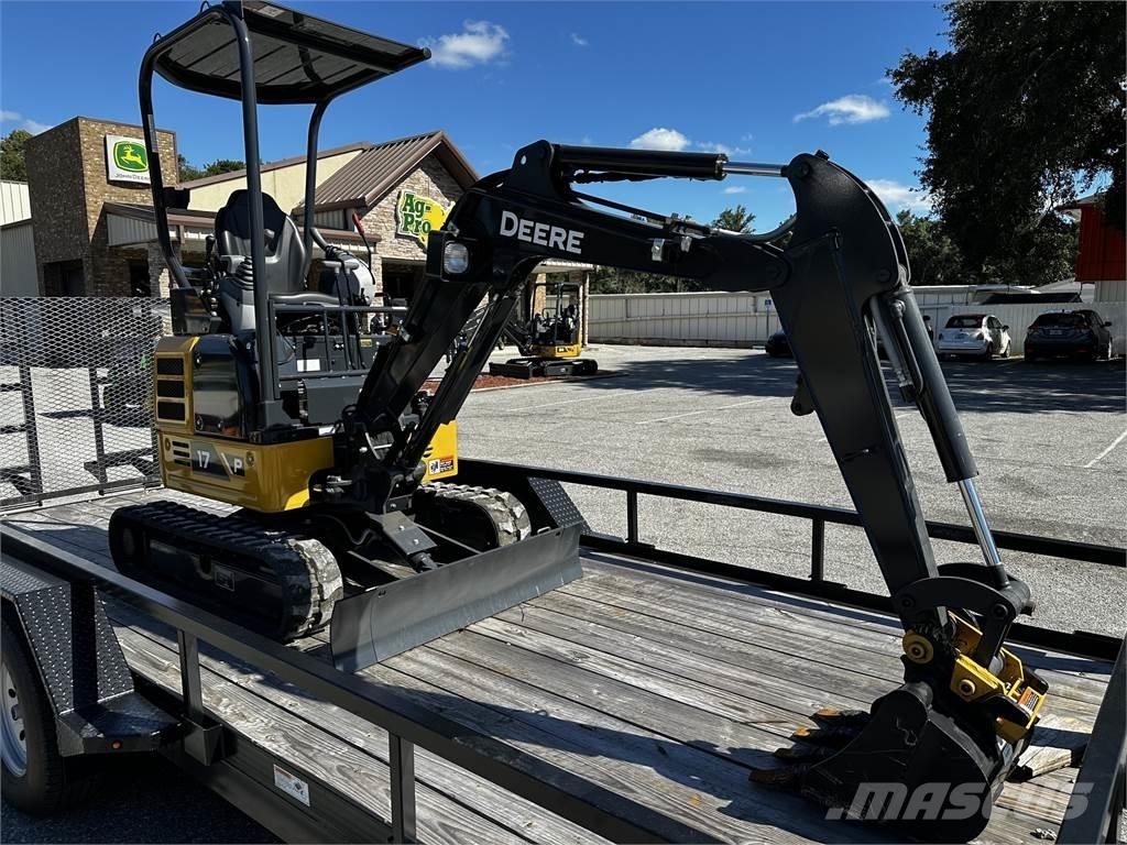 John Deere 17 P Miniescavatori