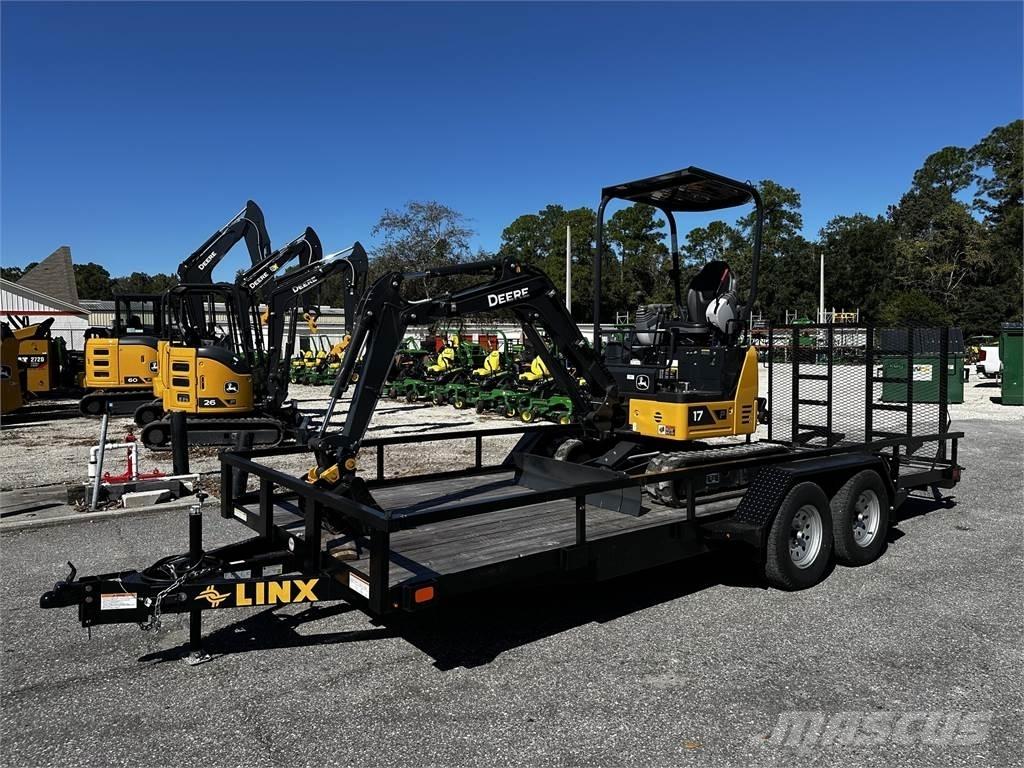 John Deere 17 P Miniescavatori