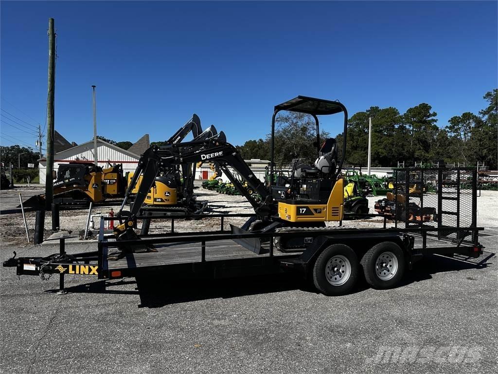 John Deere 17 P Miniescavatori
