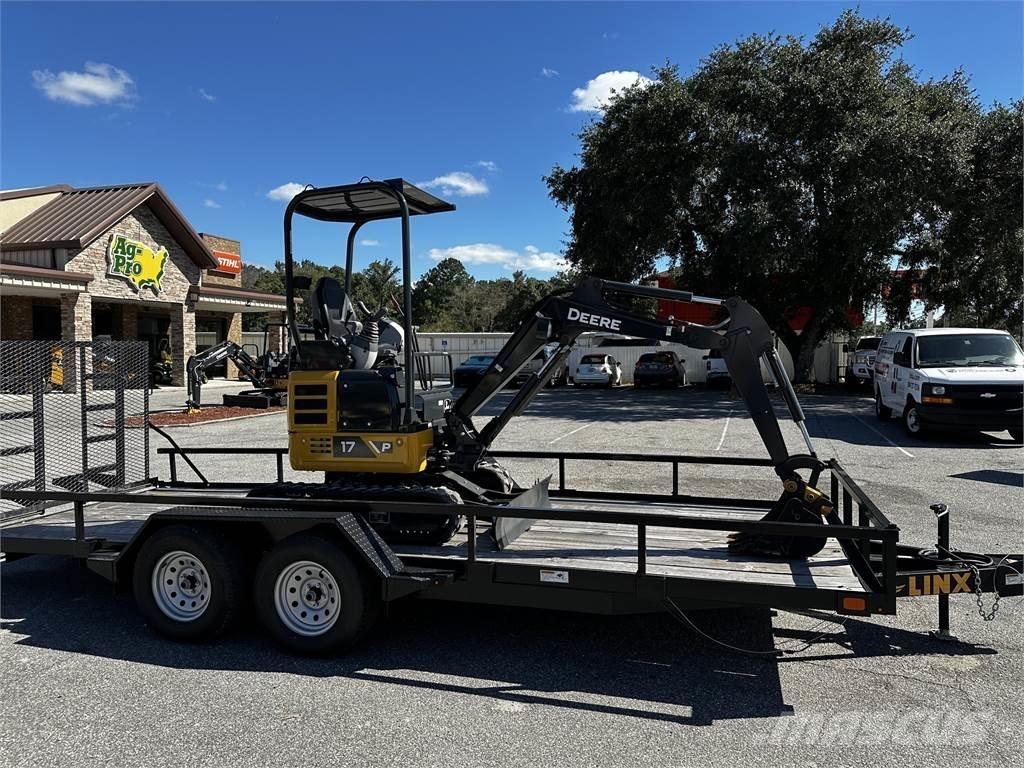 John Deere 17 P Miniescavatori