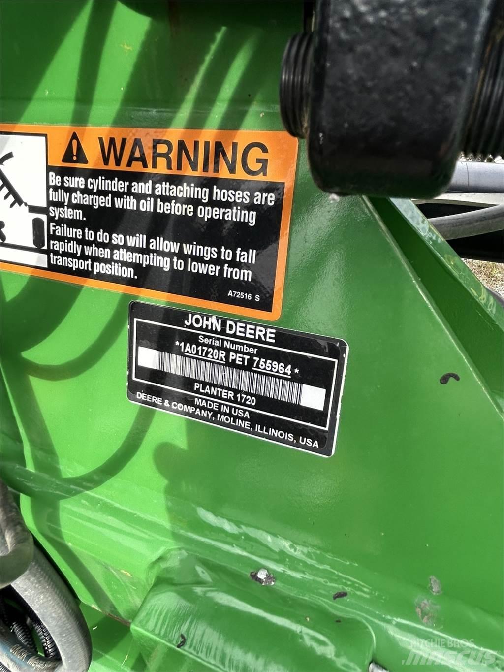 John Deere 1720 Trapiantatrici