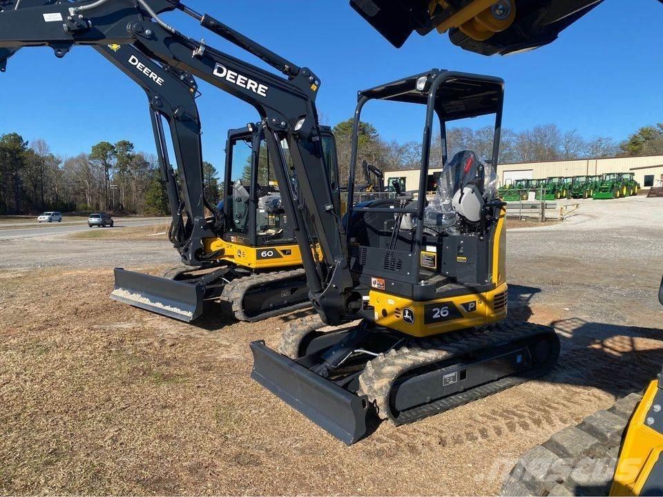 John Deere 26 P Miniescavatori