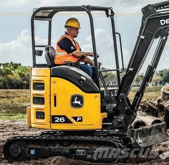 John Deere 26 P Miniescavatori