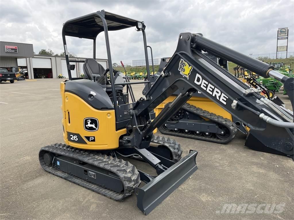 John Deere 26 P Miniescavatori
