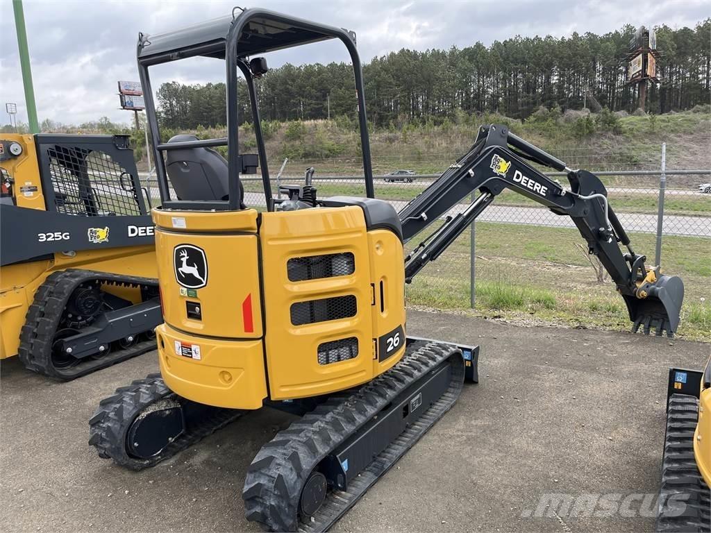 John Deere 26 P Miniescavatori