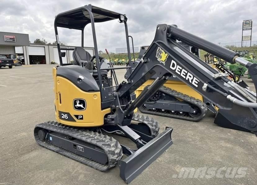 John Deere 26 P Miniescavatori