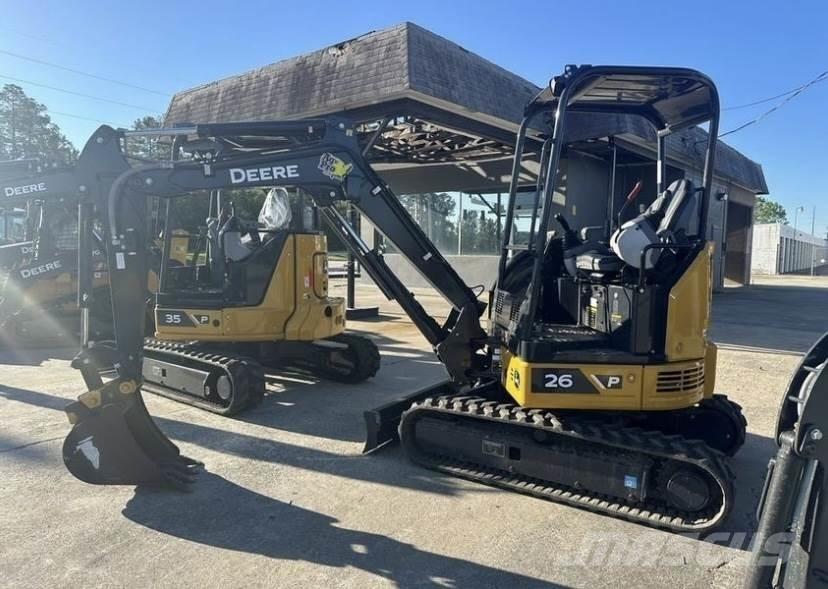 John Deere 26 P Miniescavatori
