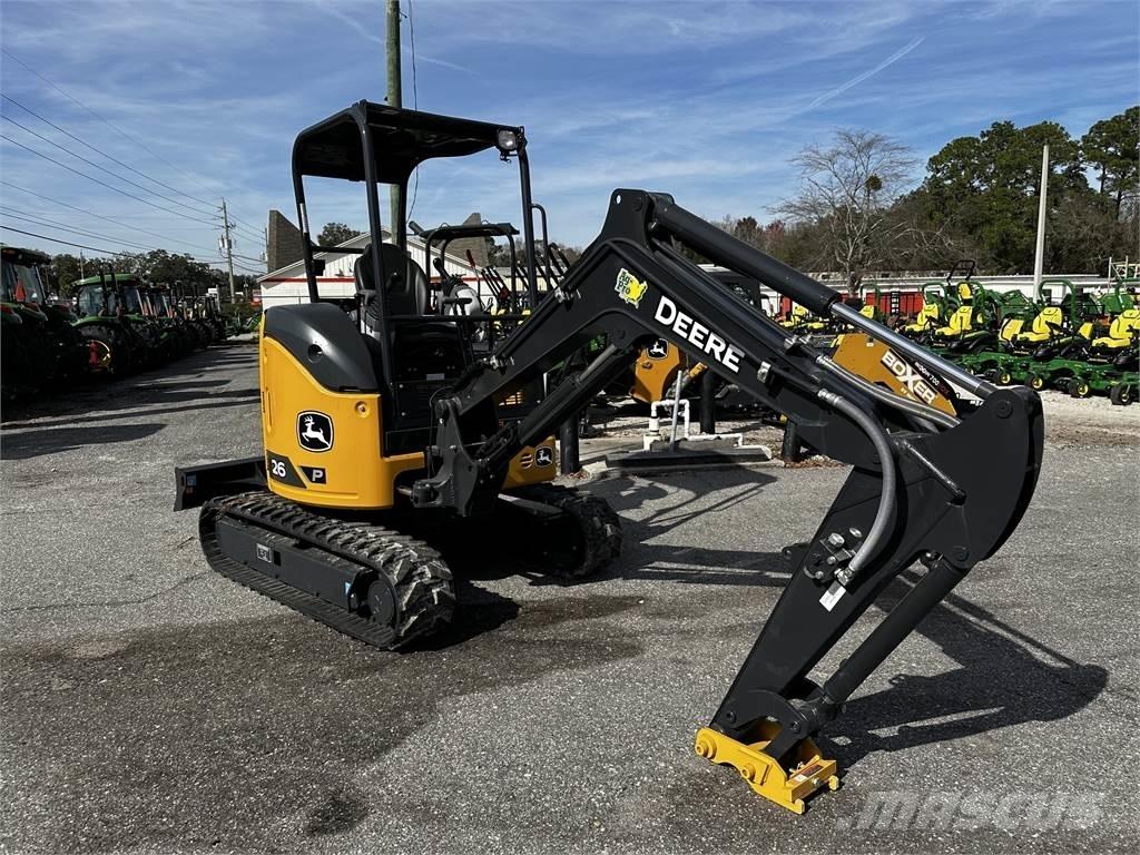 John Deere 26 P Miniescavatori