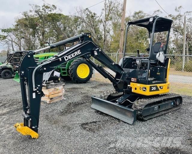 John Deere 26 P Miniescavatori