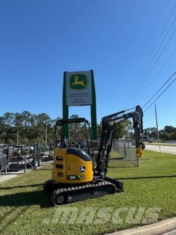 John Deere 26 P Miniescavatori