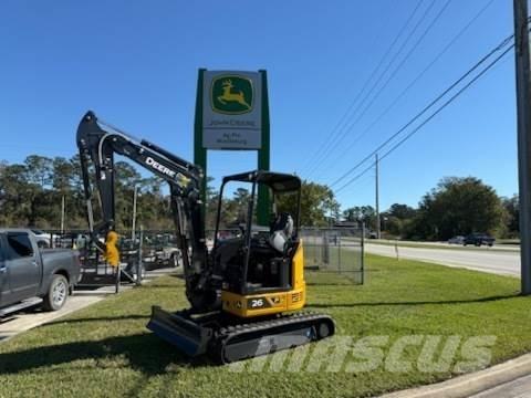 John Deere 26 P Miniescavatori