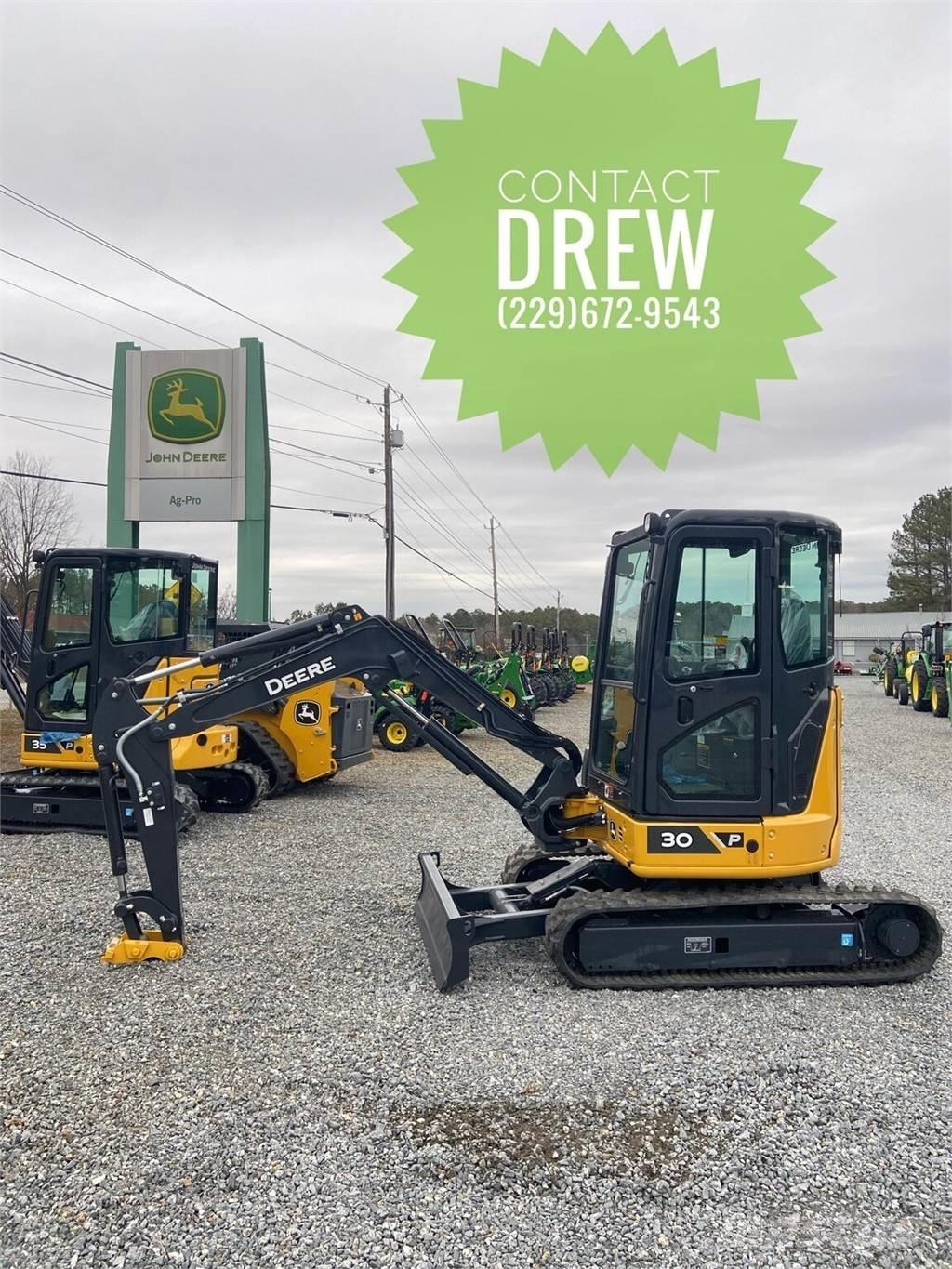 John Deere 30 P Miniescavatori