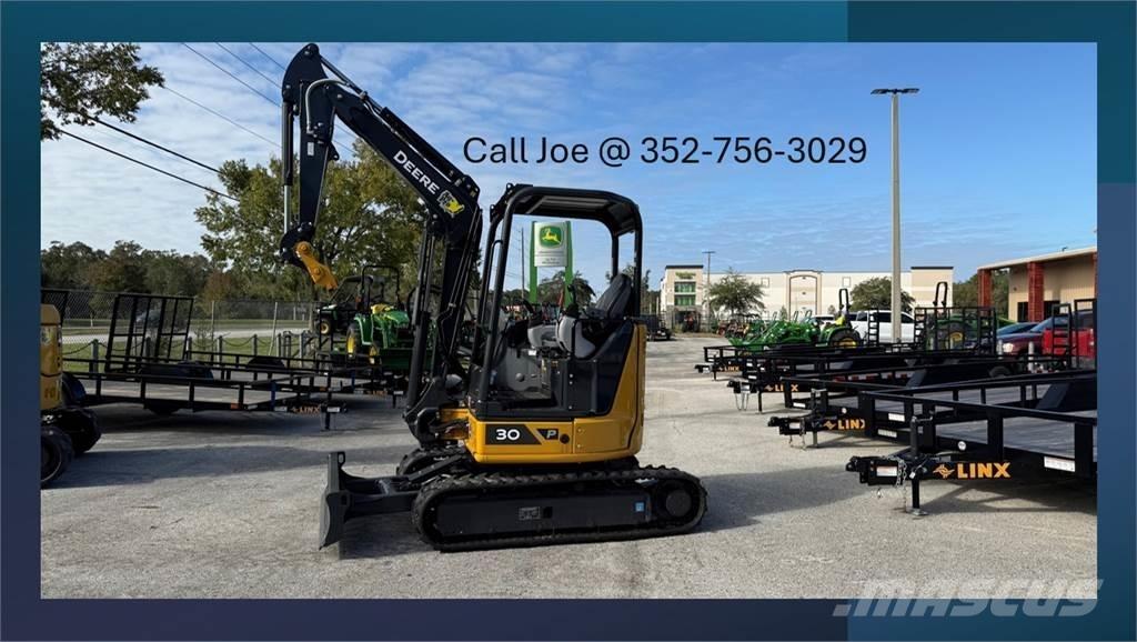 John Deere 30 P Miniescavatori