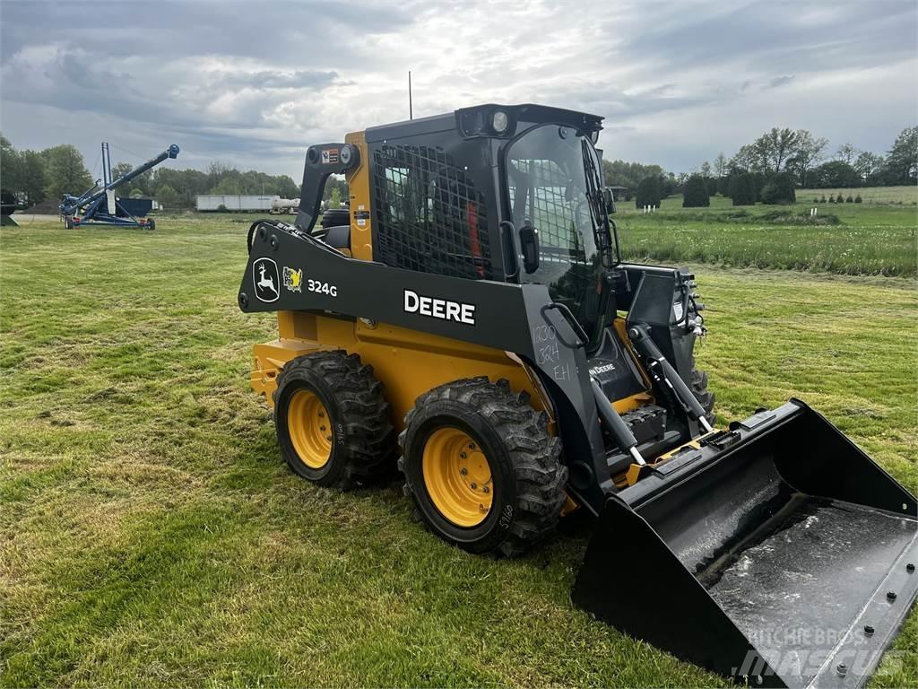 John Deere 324G Mini Pale Gommate